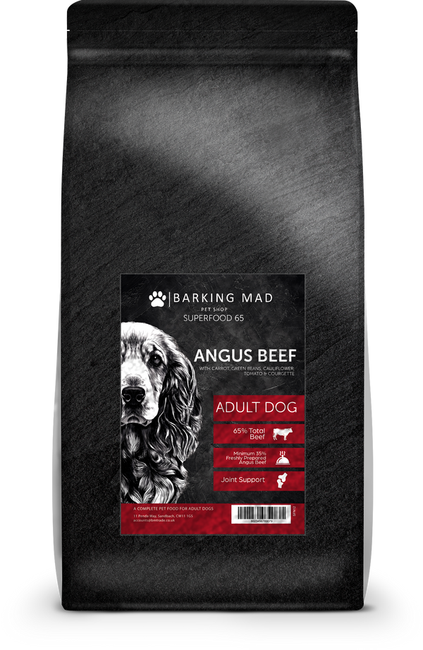 Superfood 65 Angus Beef Dog Food