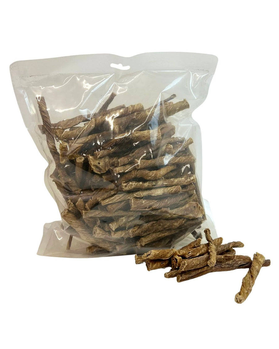 Beef Twisted Bladder 1kg (approx. 12cm)