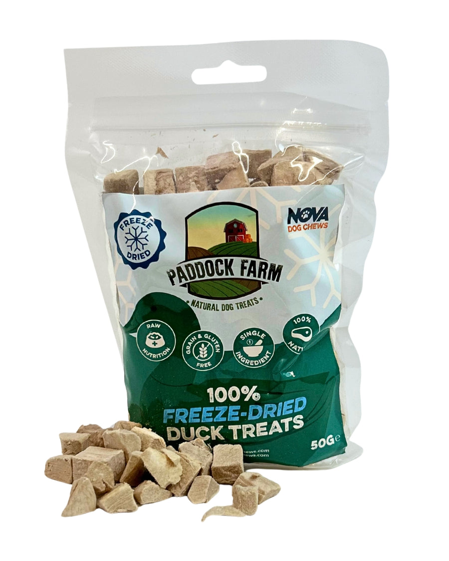 Freeze Dried Duck Treats 50g – Box of 8