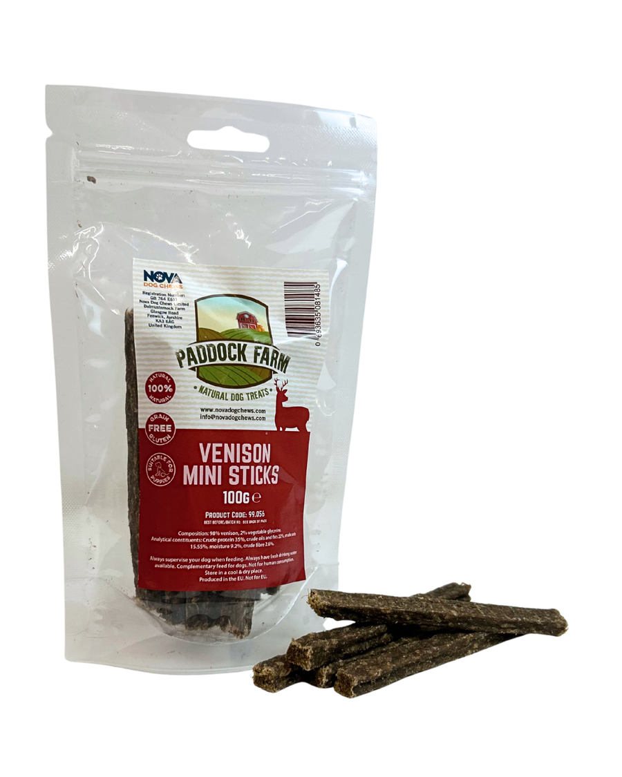 Venison Mini Sticks 100g