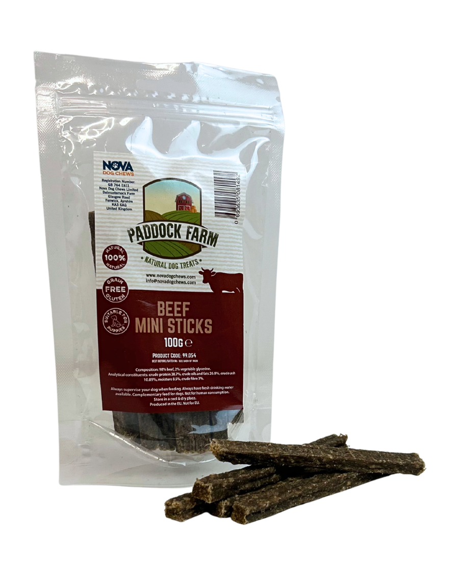 Beef Mini Sticks 100g