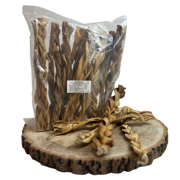 Beef Skin Braided 30cm – Box of 25