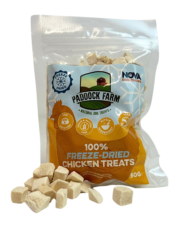Freeze Dried Chicken Treats 50g – Box of 8