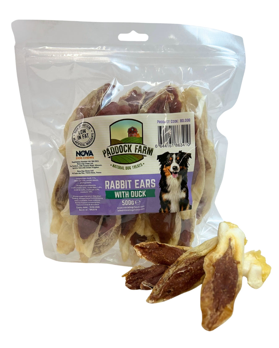 Rabbit Ears with Duck 500g