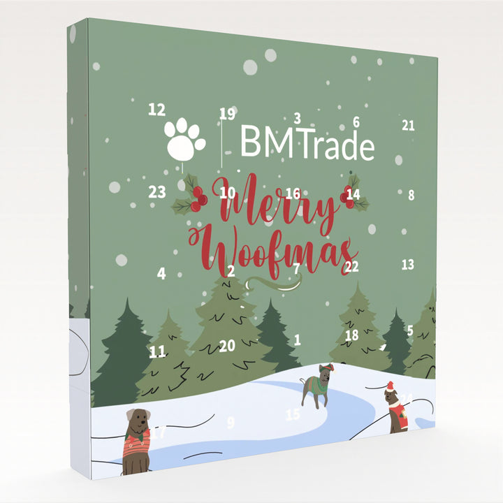 BMTrade Natural Dog Treat Advent Calendar - PREORDER