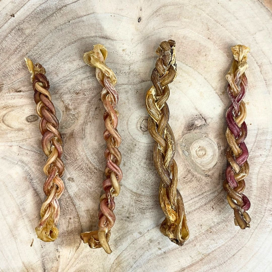 Lamb Pizzle Braided 15cm-20cm – Box of 25
